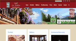 Desktop Screenshot of lesrochers.com